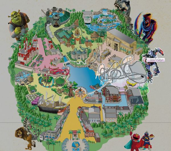 【新加坡 singapore】环球影城七大主题乐园分享 universal studios