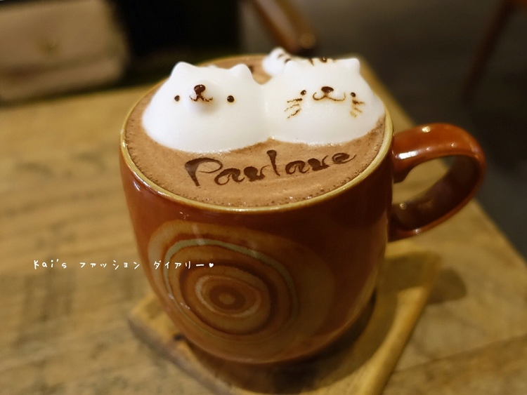 【高雄凤山】parlare coffee 怕喇咧咖啡.超"澎"的立体小熊拉花