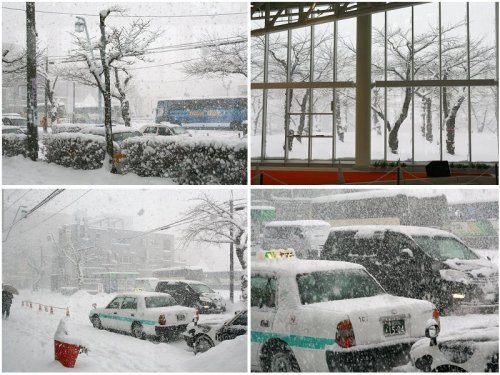 雪之北海道 女子修道院 五稜郭 函館朝市 大沼公園 昭和新山 輕旅行