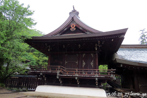 日本神話之旅 岡山縣 6月必賞紫陽花行程 吉備津彥神社 下篇 的繡球花庭院13 06 輕旅行